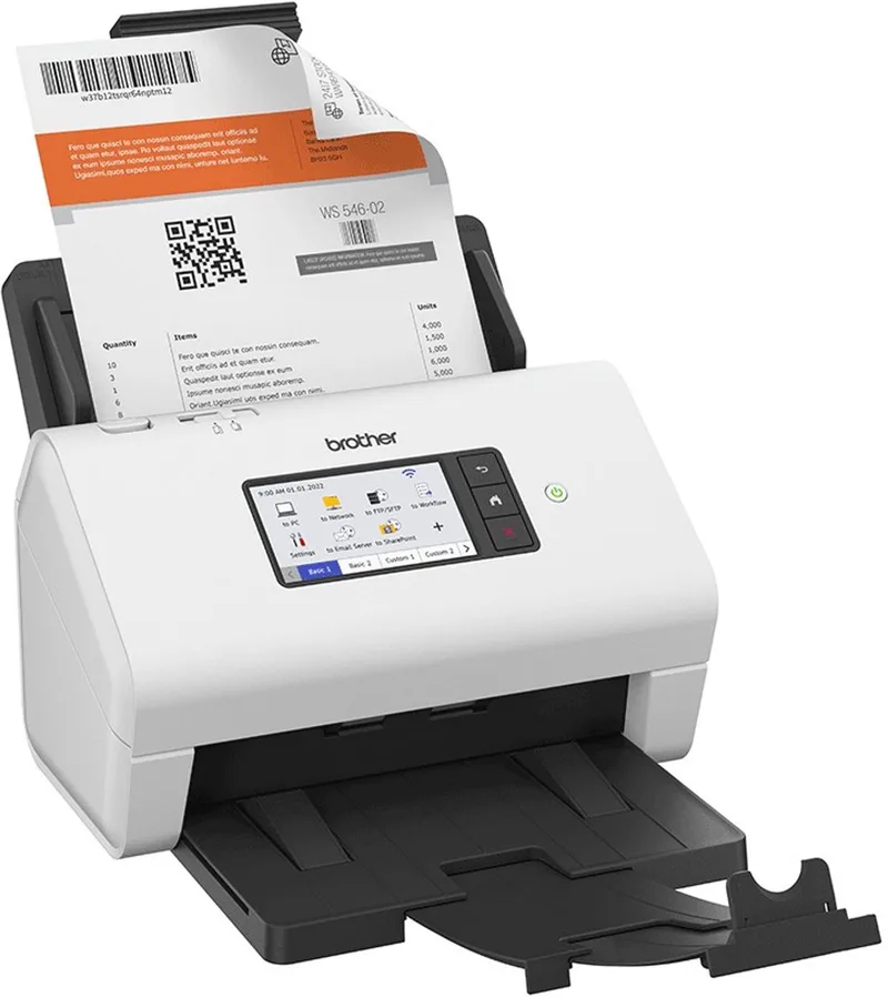ADS-4900W - Scanner - ADF - A4 by Brother in White, Black – product photo