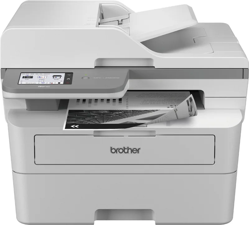 All-in-One zwart-wit laserprinter MFC-L2980DW by Brother in White – product photo
