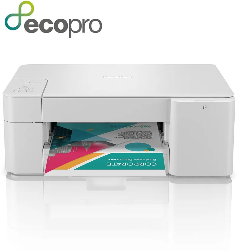 DCP-J1200WE - All-in-One Inkjetprinter van Brother in Wit – productfoto