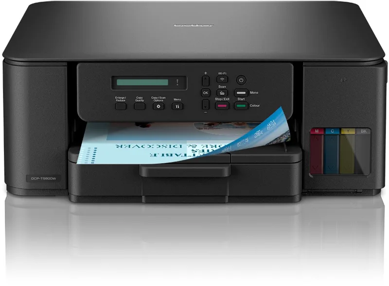DCP-T580DW - All-in-One Inkttankprinter by Brother in Black – product photo