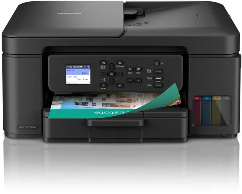 DCP-T780DW - All-in-One Inkttankprinter by Brother in Black – product photo