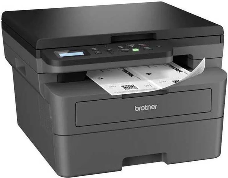 Dcpl2620dw Multifunctioneel Printer Zilver van Brother in Zwart – productfoto