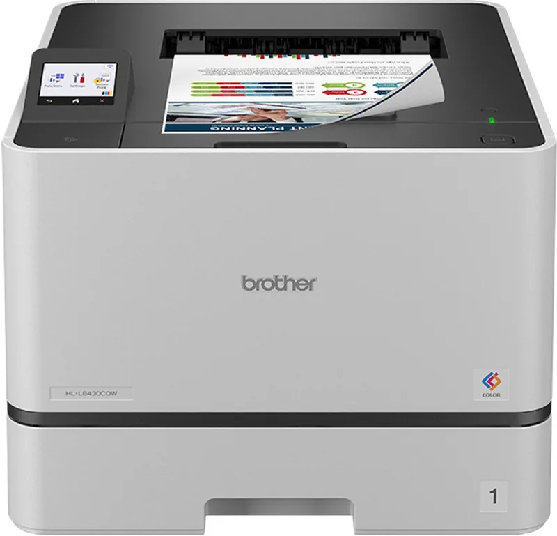 HL-L8430CDW laserprinter Kleur 2400 x 600 DPI A4 Wifi de Brother en Blanc – photo produit