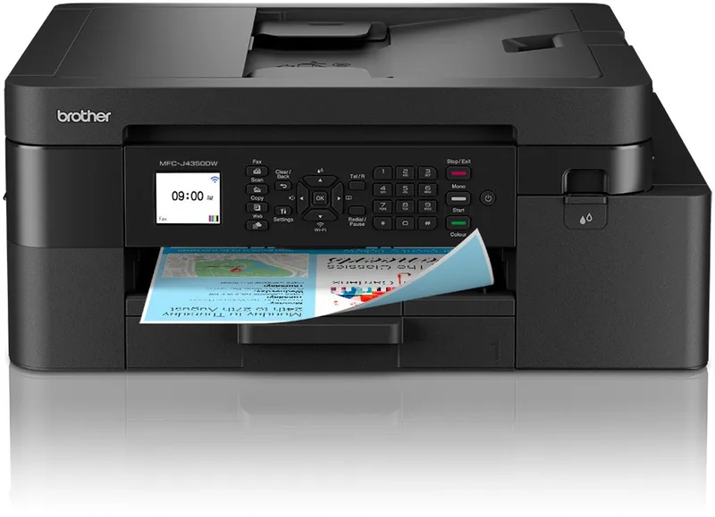 MFC-J4350DW multifunctionele printer Inkjet A4 1200 x 4800 DPI Wifi by Brother in Black – product photo