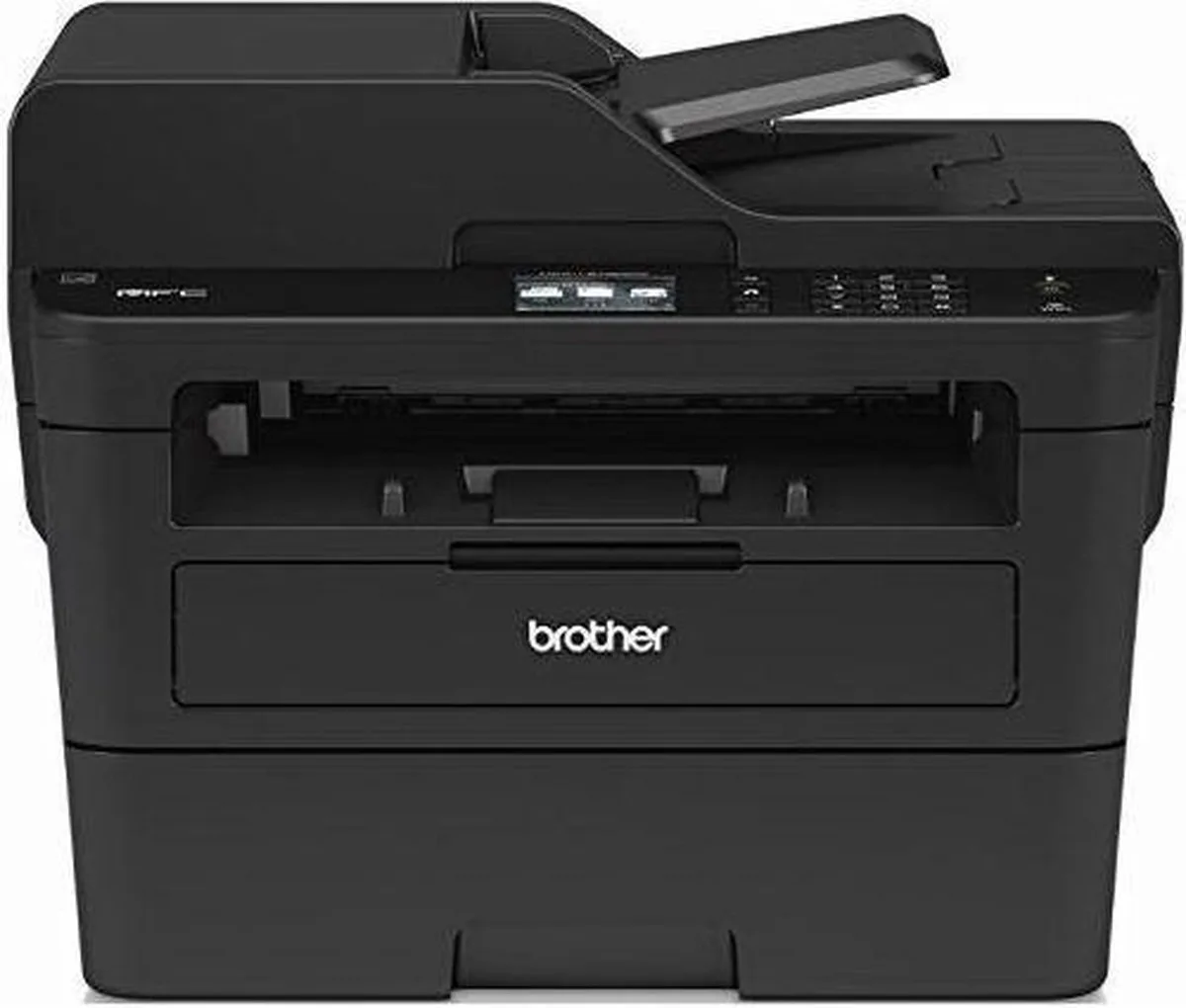 MFC-L2730DW - All-in-One Zwart/wit Laserprinter fra Brother i Sort – produktbillede