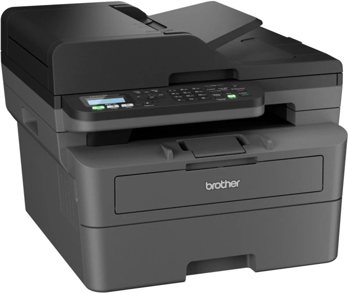 MFC-L2835DW Multifunctionele laserprinter A4 1200 x 1200 DPI 32 ppm Wi-Fi fra Brother i Sort – produktbillede