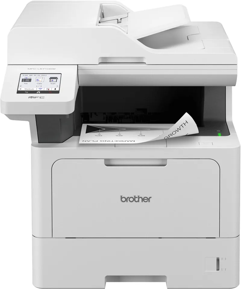 MFC-L5710DW Laserprinter van Brother in Wit – productfoto