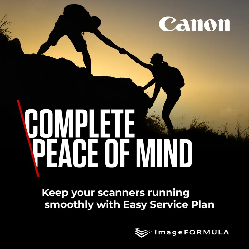 Easy Service Plan imageFORMULA van Canon – productfoto