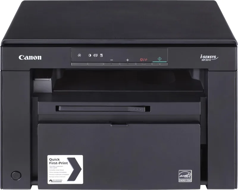 i-SENSYS MF3010 - All-In-One Laserprinter - Zwart Wit Printer - Zwart van Canon in Zwart – productfoto