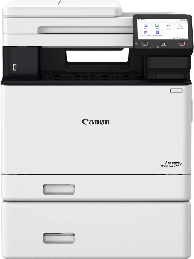 I-Sensys Mf752Cdw Ii 3-In-1 Multifunctioneel Apparaat Met Kantoorfax de Canon en Transparent – photo produit