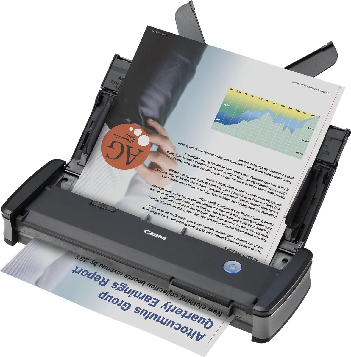 imageFORMULA P-215II - Mobiele Scanner fra Canon i Sort – produktbillede