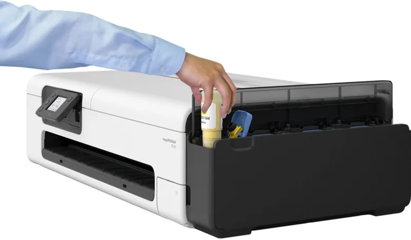 imagePROGRAF TC-21 grootformaat-printer Wifi Inkjet Kleur 2400 x 1200 DPI A1 (594 x 841 mm) Ethernet LAN van Canon in Zwart, Wit – productfoto