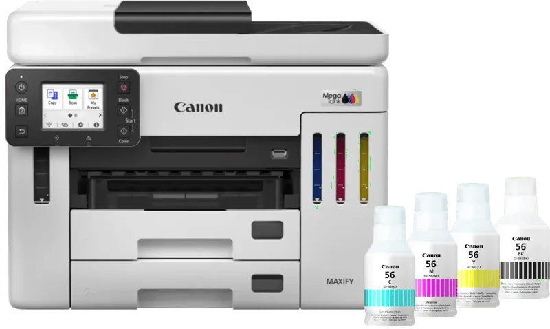 MAXIFY GX7150 + 1 set extra inkt van Canon – productfoto