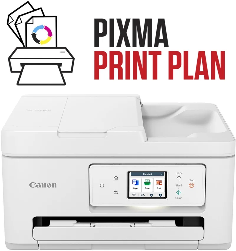 PIXMA TS 7750i - All-in-One Inkjetprinter van Canon in Wit – productfoto