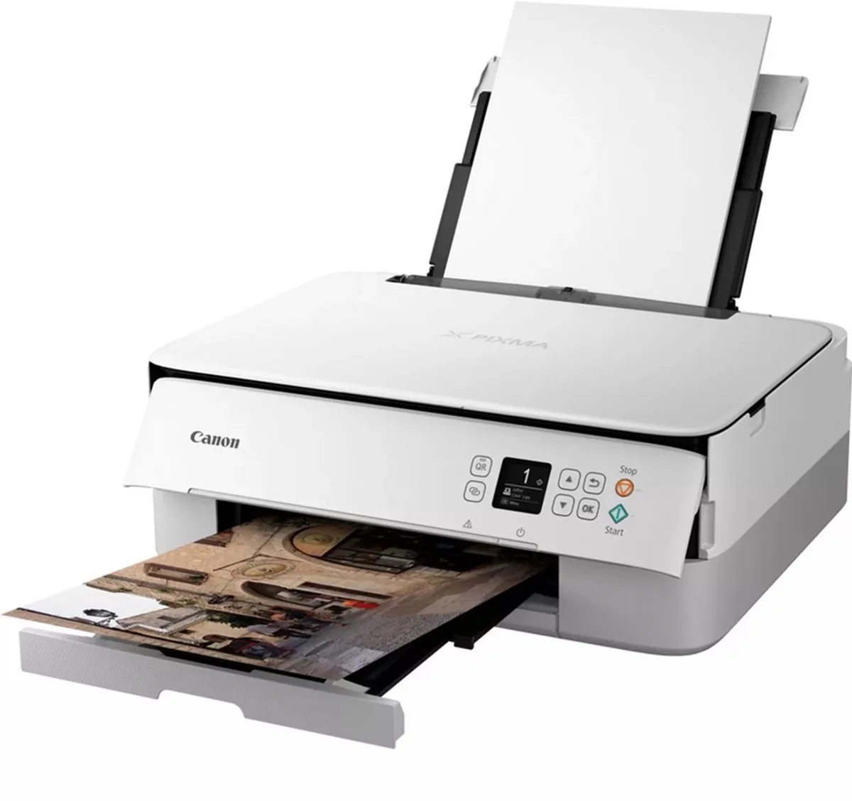 PIXMA TS5351i - All-In-One Inkjetprinter - Wit från Canon i Svart – produktbild