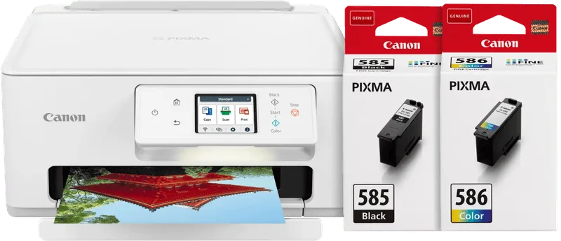 PIXMA TS7650i + 1 set extra inkt från Canon – produktbild