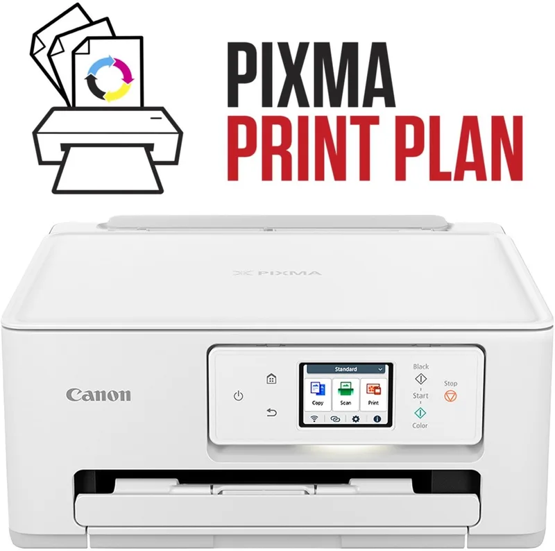 PIXMA TS7650i - All-in-One Inkjetprinter van Canon in Wit – productfoto