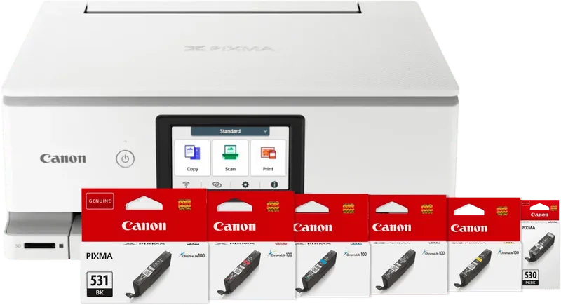 PIXMA TS8751 + 1 set extra inkt fra Canon – produktbillede
