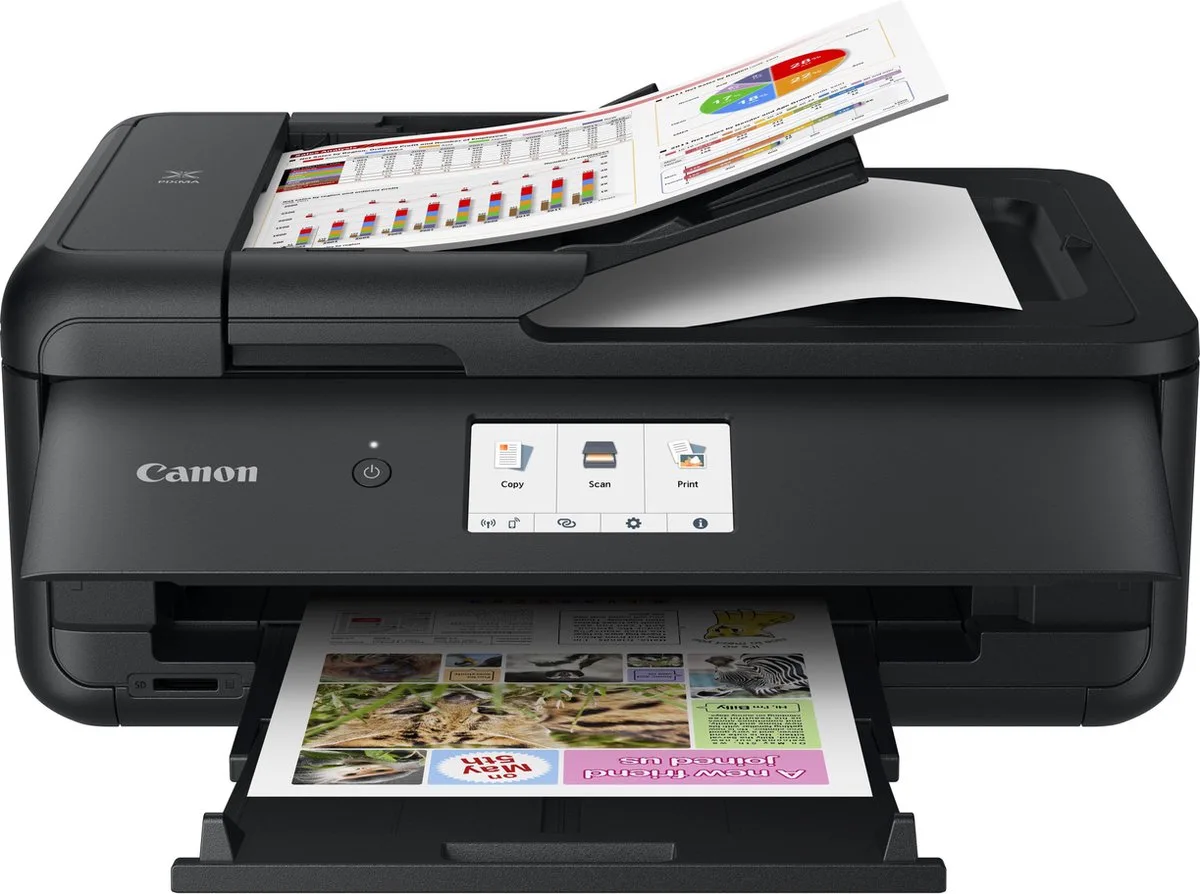 PIXMA TS9550 - All-in-One printer från Canon i Svart – produktbild