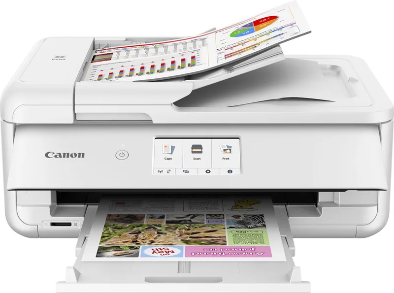 PIXMA TS9551CA - All-in-One Inkjetprinter - Wit de Canon en Noir – photo produit