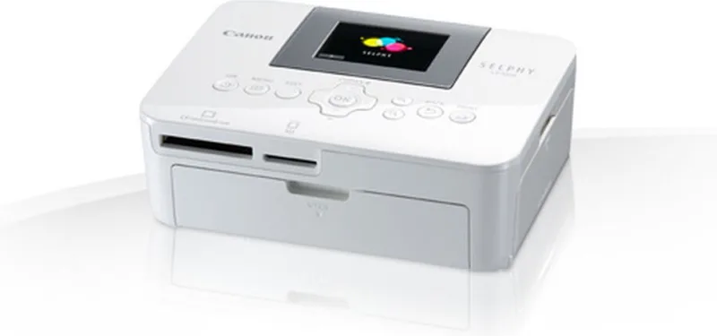 SELPHY CP1000 - Mobiele Fotoprinter - Wit de Canon en Kleurloos – photo produit