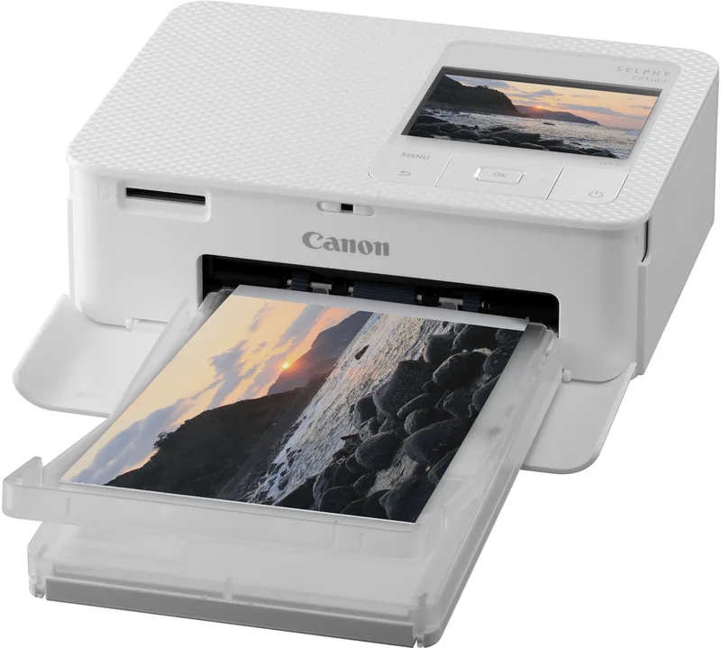 Selphy CP1500 - Mobiele Fotoprinter by Canon in White – product photo