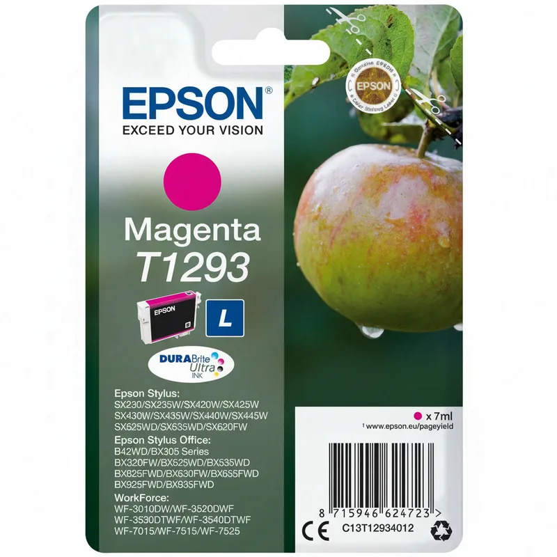 Apple T1293 magenta enkelverpakking inkt DURABrite Ultra von Epson – Produktfoto