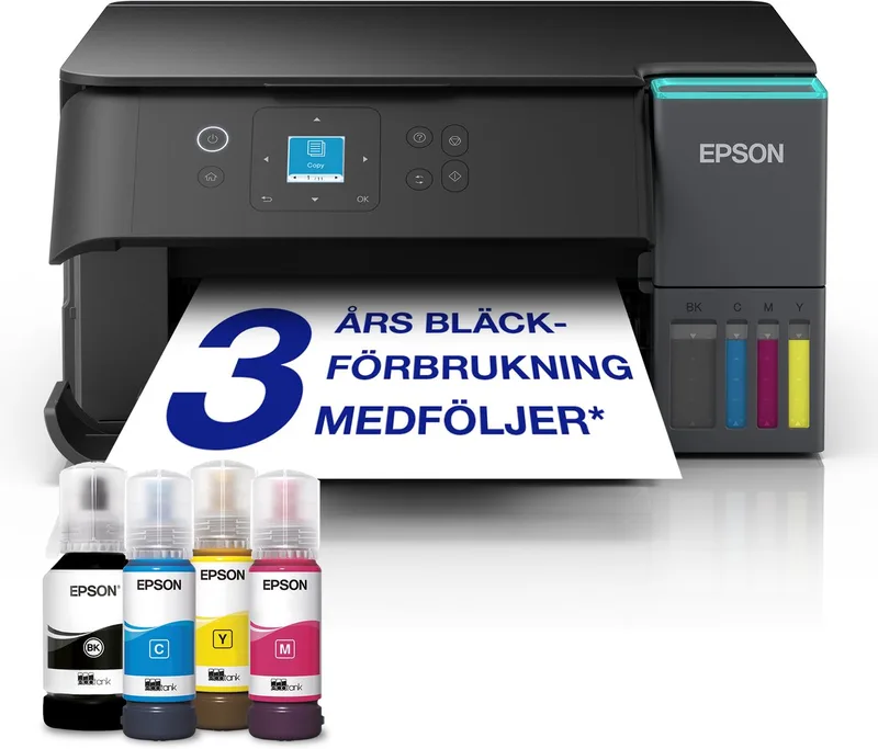 C11CL41406 - Inkjetprinter - EcoTank ET-2951 van Epson in Zwart – productfoto