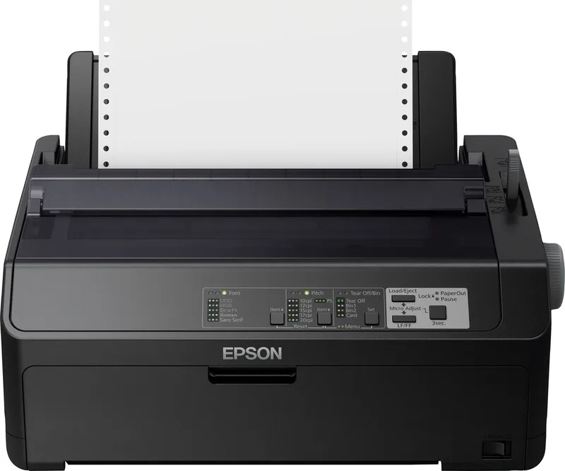 Dot Matrix Printer Epson C11CF37401 fra Epson i Sort – produktbillede
