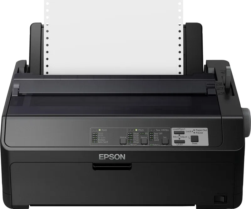 Dot Matrix Printer Epson C11CF37403A0 van Epson in Zwart – productfoto