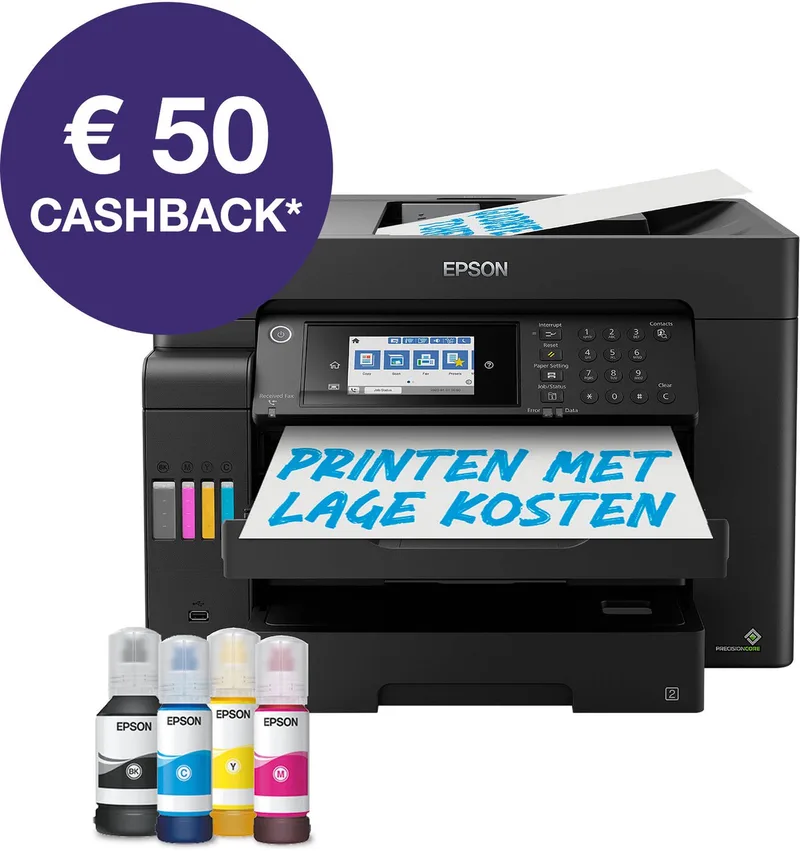 EcoTank ET-16655 - Inkjet Printer - Wifi von Epson in Schwarz – Produktfoto
