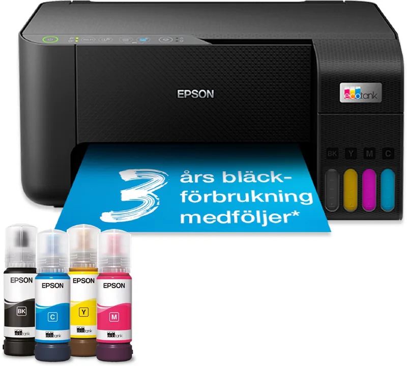 EcoTank ET-2815 - All-In-One Printer van Epson in Zwart – productfoto