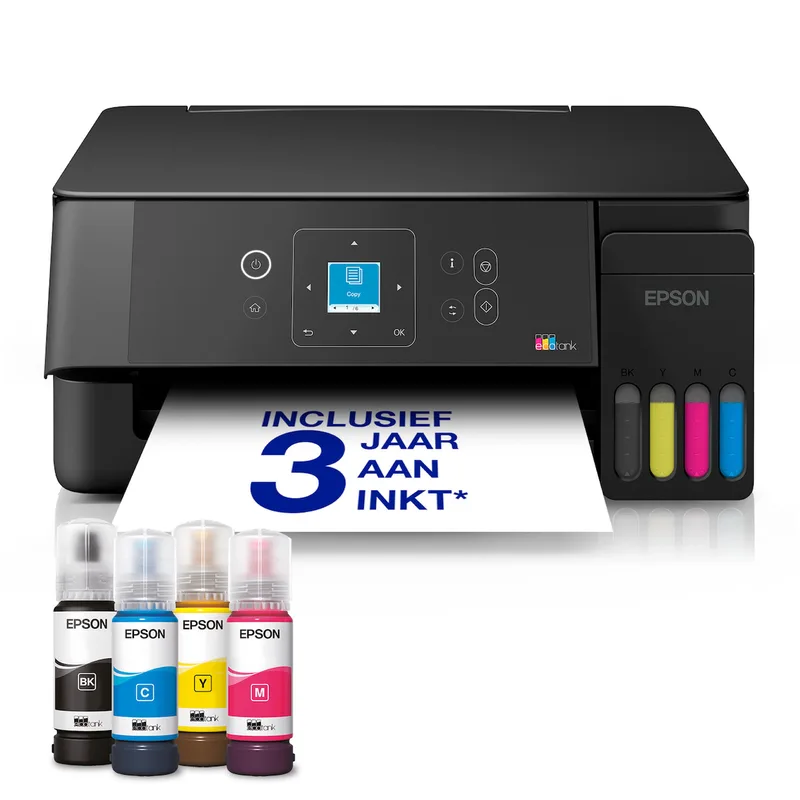 EcoTank ET-2925 All-in-one inkjet printer by Epson – product photo