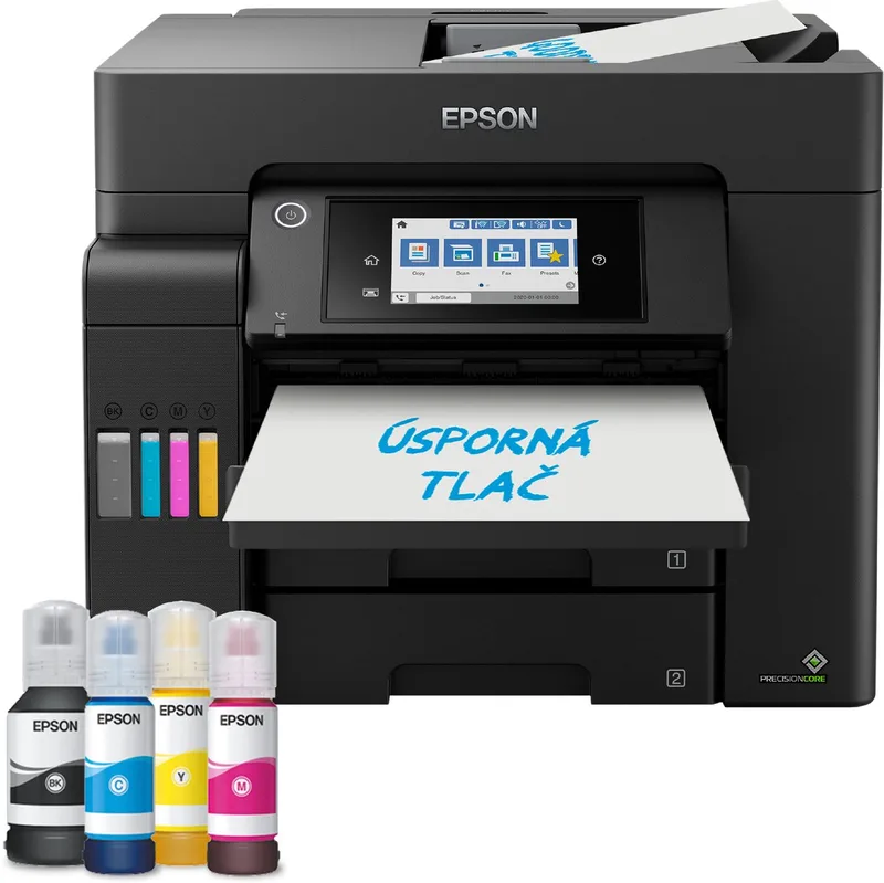 EcoTank L6550 - Inkjet Printer - A4 - 4800 x 2400 DPI 32 ppm - Wifi by Epson in Black – product photo