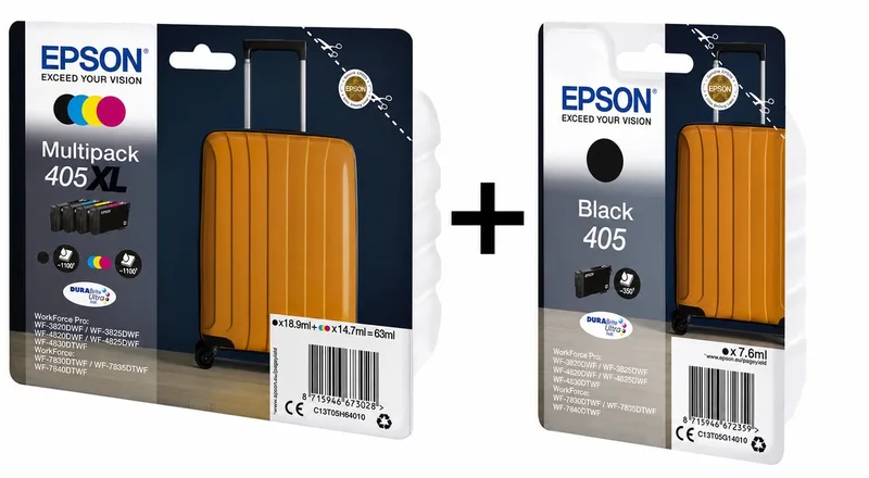 Epson 405 XL multi pack + black standaard de Epson en Noir – photo produit
