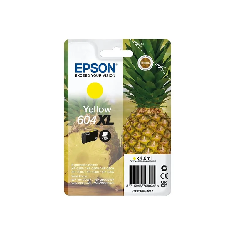 Epson 604XL Cartridge Inkt Geel de Epson – photo produit