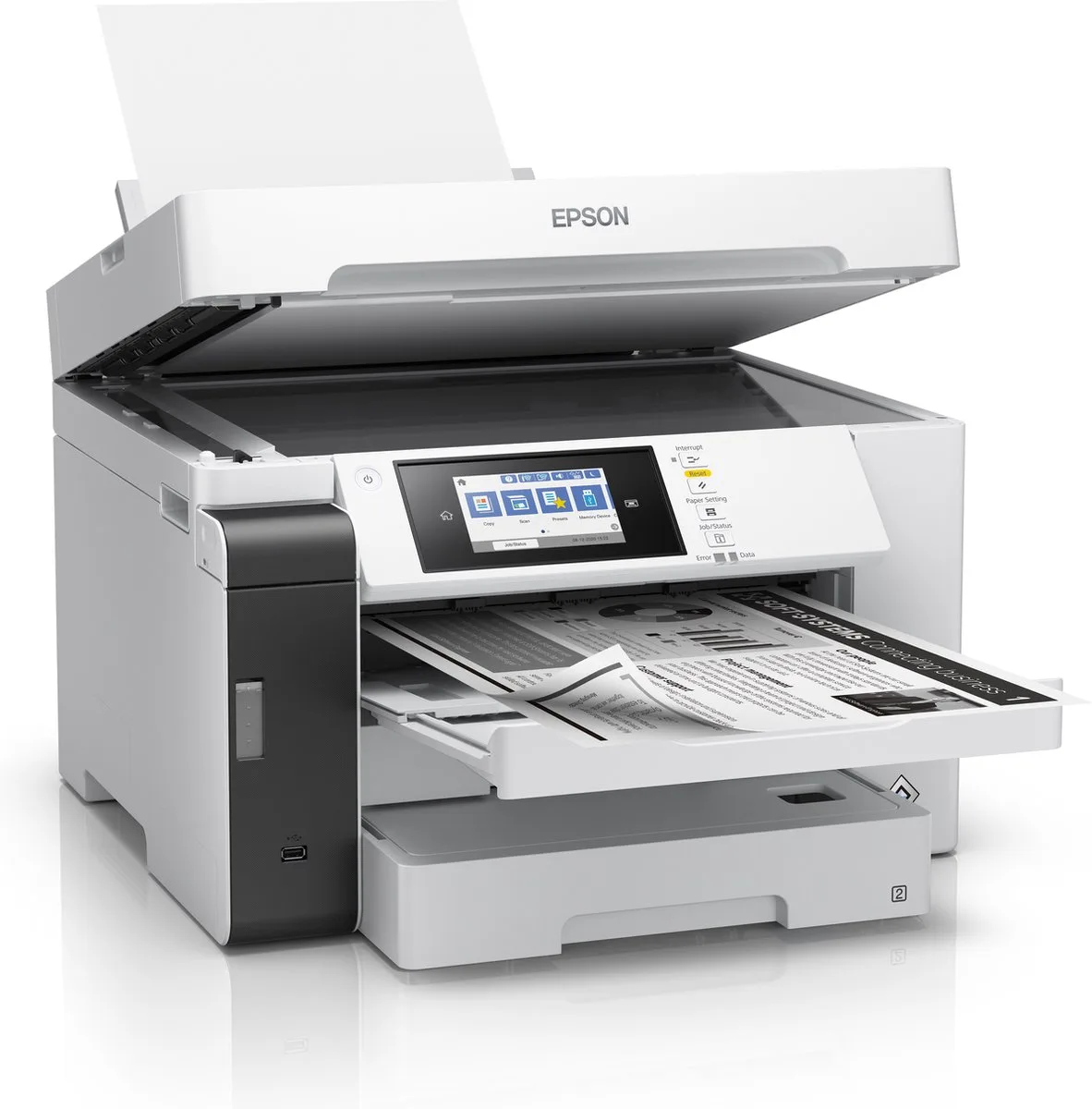 Multifunction Printer Epson ET-M16680 fra Epson i Sort, Grå – produktbillede