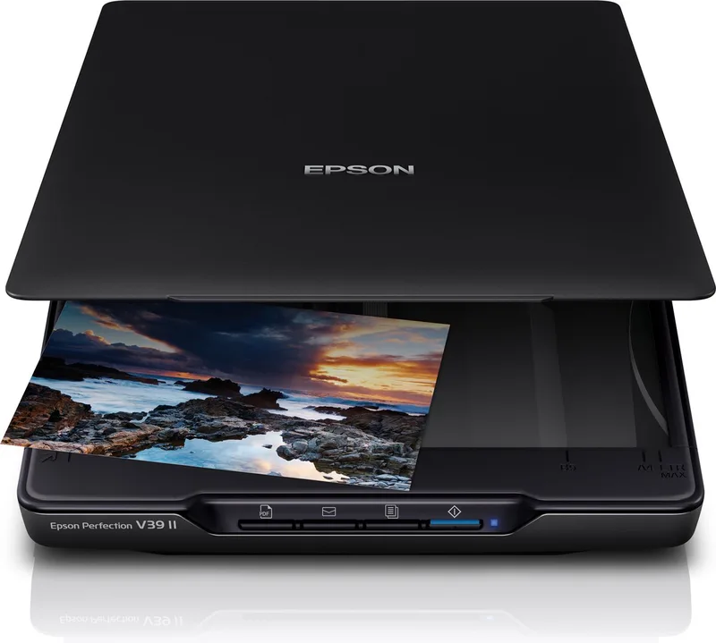 Perfection V39II - Scanner - 2023 van Epson in Zwart – 2023 – productfoto