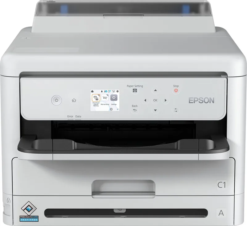 Pro WF-M5399DW inkjetprinter 1200 x 2400 DPI A4 Wifi van Epson in Wit – productfoto