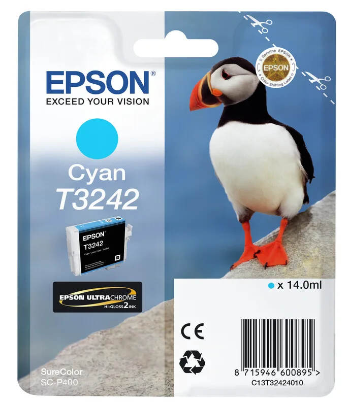 SureColor T3242 cyaan inkt de Epson – photo produit