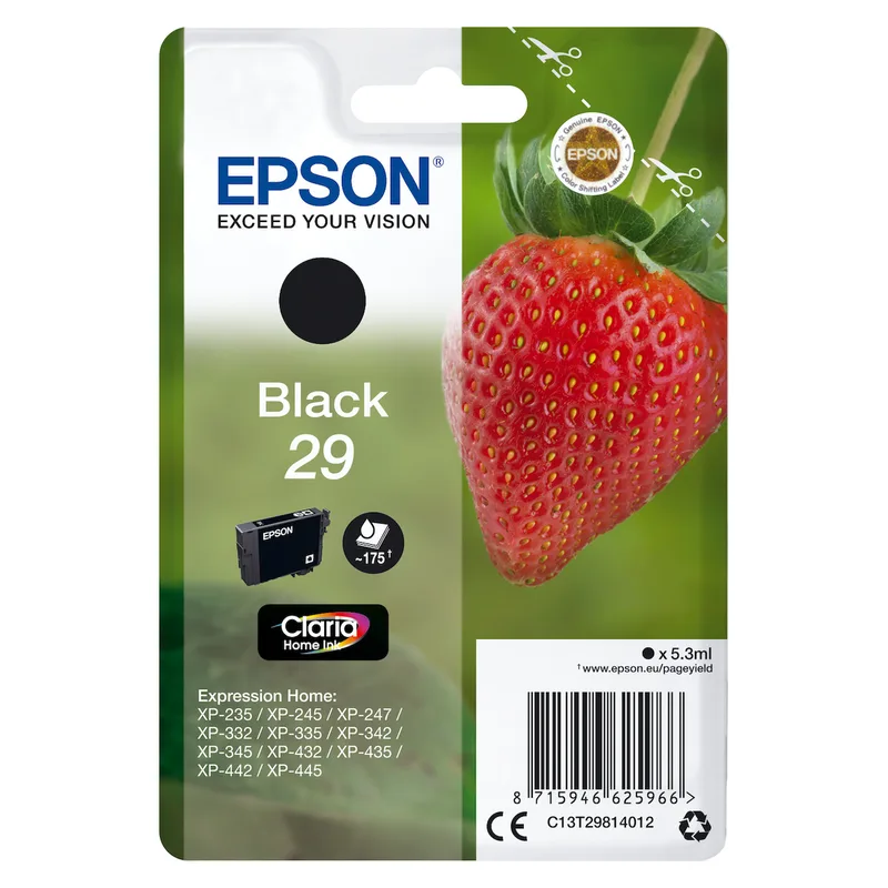 T2981 Cartridge Inkt Zwart de Epson – photo produit