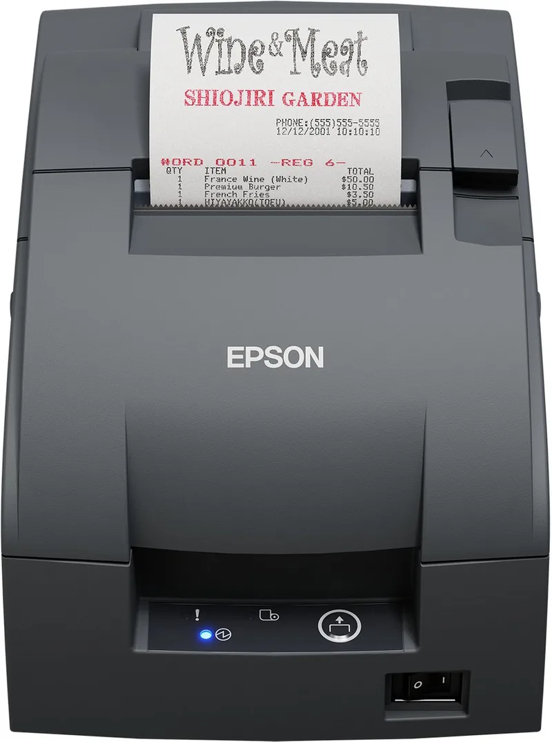 TM-U220IIB dot matrix-printer van Epson in Wit – productfoto