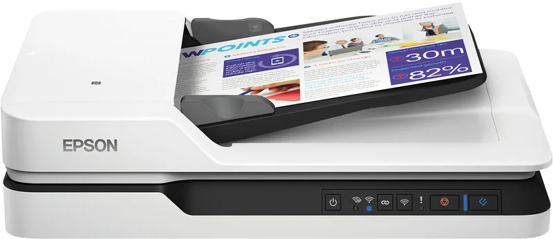 WorkForce DS-1660W scanner à plat 1200 x 1200 DPI - A4 noir, blanc fra Epson – produktbillede