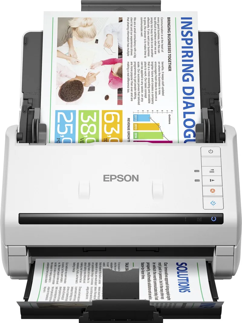 WorkForce DS-770II - Scanner - Sheetfeeder - Met USB van Epson in Wit – productfoto