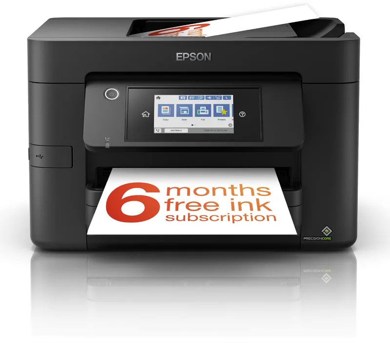 WorkForce Pro WF-4820DWF - All-In-One Printer - Geschikt voor ReadyPrint van Epson in Zwart – productfoto