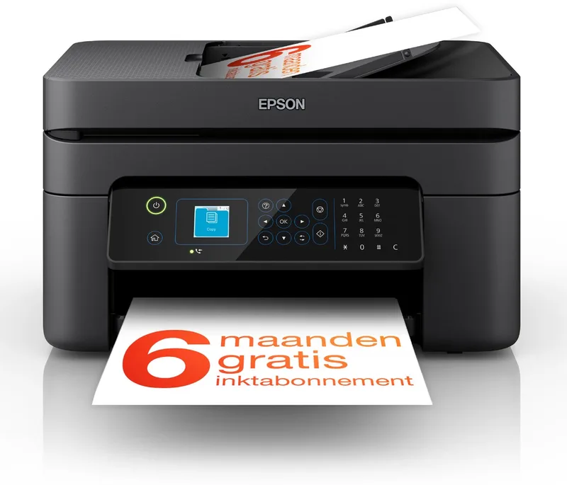 WorkForce WF-2935DWF - All-in-One Printer - Geschikt voor ReadyPrint van Epson in Zwart – productfoto