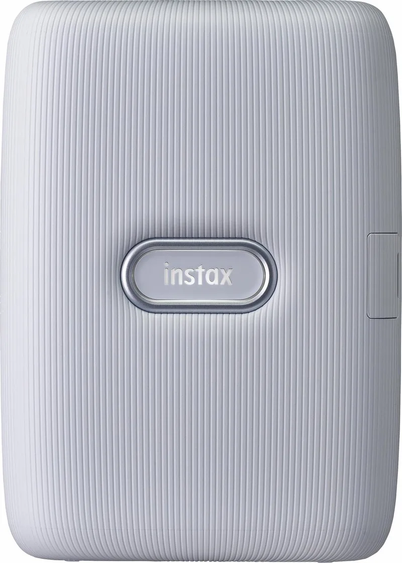 Mini Link von Fujifilm in Ash White – Produktfoto
