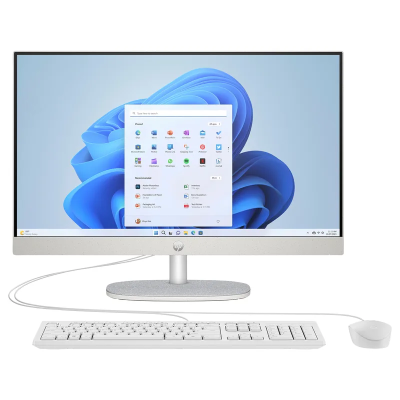 AIO HP 24-cr1072ng CU7 155U/16GB/512SSD/W11 Home van HP – productfoto