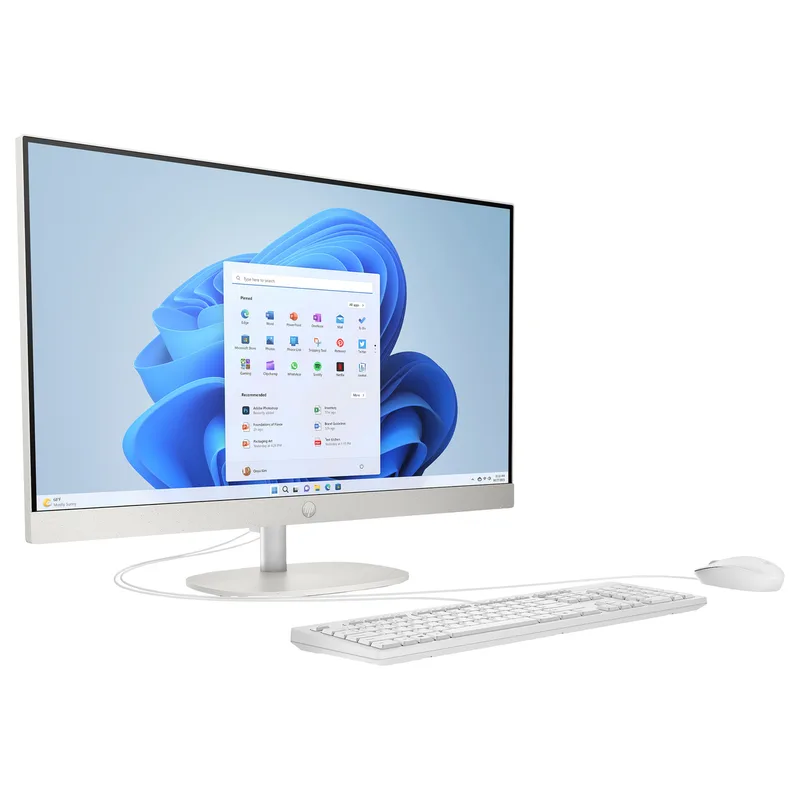 AIO HP 27-cr0457ng 27 i5-1335U/8GB/512SSD/W11 Home white von HP – Produktfoto