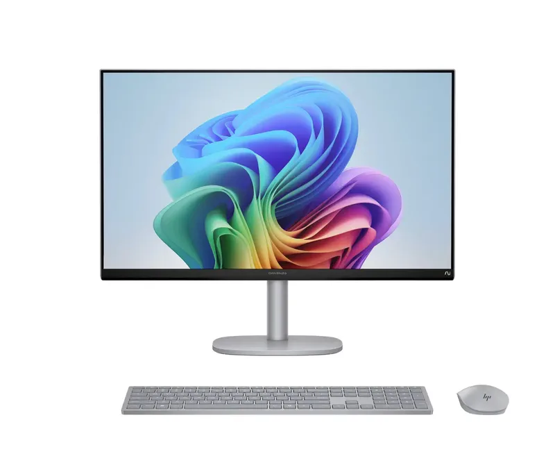All-in-One PC AIO HP OmniStudio X 27-cs1173ng CU7 256 68.6 cm (27 Zoll) Intel® Core™ Ultra 7 256V 4.8 GHz 16 GB RAM 1 TB SSD Intel Intel Arc Graphics DA9N3EA von HP – Produktfoto